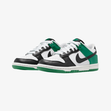 gradeschool nike dunk low off (white/black-malachite)