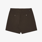 mens malbon golf ripley coolcore short (brown)
