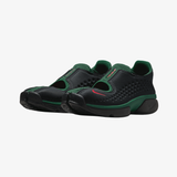 womens nike rift 2 (black/fire red-tm dark green)