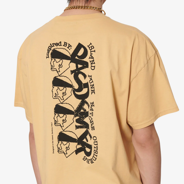 mens pasdemer stoned island s/s tee (desert)