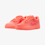 gradeschool nike air force 1 suede (hot lava)