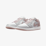 womens jordan 1 low (particle rose/enigma stone)