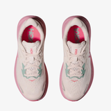 gradeschool hoka clifton 10 (cream/pink)