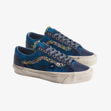 mens vans lx old skool 36 souvenir (navy blue)