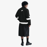 mens nike sportswear club hockey jersey (black/white)
