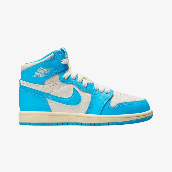 preschool jordan 1 retro high og (unc reimagined)