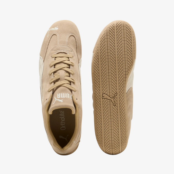 mens puma speedcat ttf (prairie tan/frosted ivory)