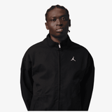 mens jordan flight graphic workwear jacket (black/white)