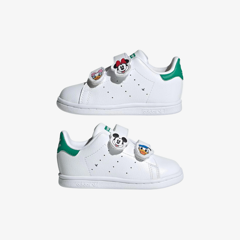 toddler adidas stan smith x disney (white/multicolor)