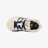 toddler adidas x pokemon superstar II(white/core black/gold metallic)