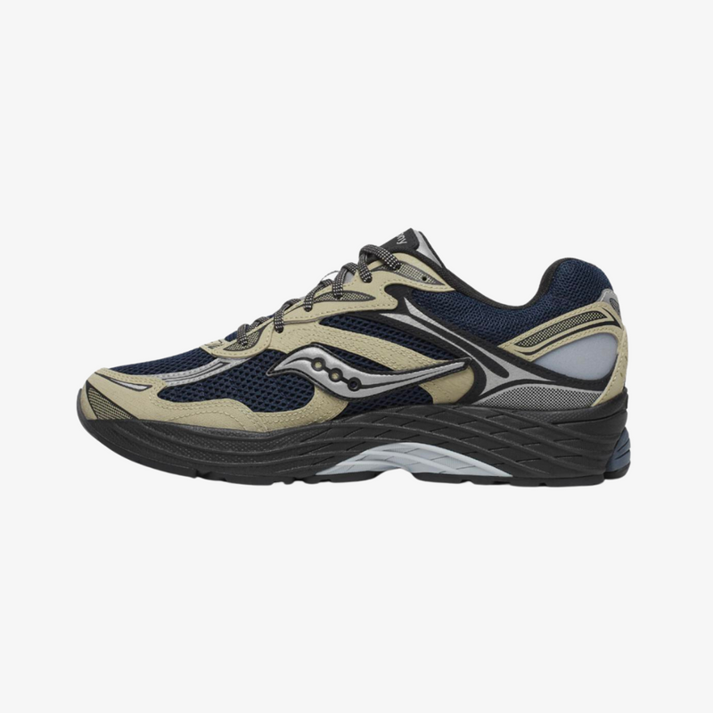 mens saucony progrid omni 9 (blue/brass)