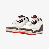 toddler jordan 3 retro (sail/black-university red)