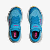 preschool hoka rincon 4 (blue/pink)