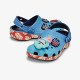 gradeschool crocs x stitch classic clog (blue)