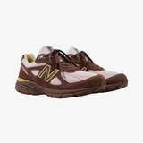 mens new balance 990v4 (brown/cream/pink)