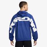 mens jordan mvp jacket (blue/white)