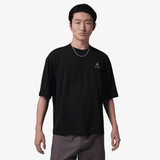 mens jordan panther oversized s/s tee (black/white)