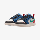 preschool jordan 1 low alt se (true blue/black-university red)