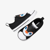 toddler converse ctas one strap ox (black/white)