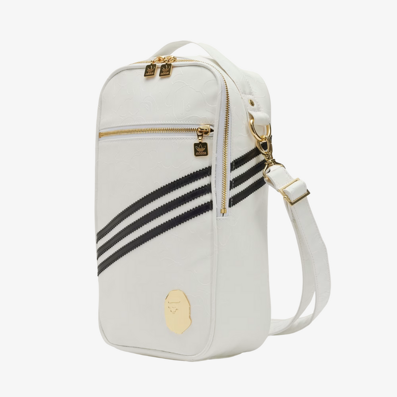 adidas x bape bag (white)