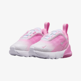 toddler nike air max 270 (pink rise/white)