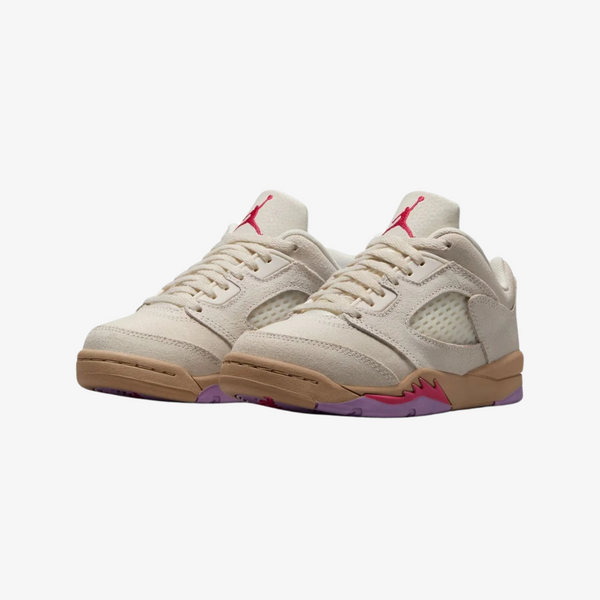 preschool jordan 5 retro low (pale ivory)