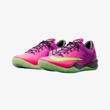 mens nike kobe 8 protro (red plum/electric green/pink flash)