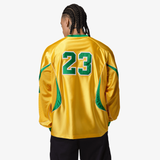 mens jordan brasil l/s jersey (varsity maize/lucky green)