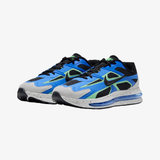 mens nike air max metro (black/black-lt photo blue-illusion green)