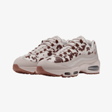 womens nike air max 95 big bubble premium (phantom/metallic gold/cacao wow)