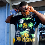 mens premiumgoods. x bigtyme recordz the legend s/s tee (black)