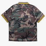 mens billionaire boys club fc s/s knit polo (kelp)