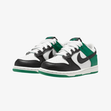 preschool nike dunk low (off white/black-malachite)