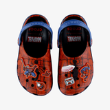 preschool crocs x spiderman web classic clog (multicolor)