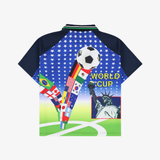 mens pleasures flags jersey (multi)