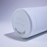 the double cup™ | 20oz insulated tumbler (white/purple)