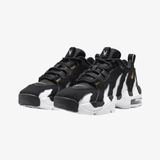 gradeschool nike air dt max '96 low (black/metallic gold-white)