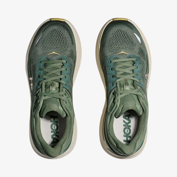mens hoka bondi 9 (succulent/fern)