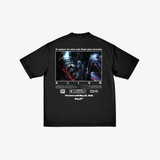 mens huf x aliens scream s/s tee (black)