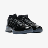 mens jordan 17 low sp (black/black-metallic silver)
