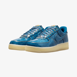 mens nike air force 1 retro (coastal blue/coastal blue)