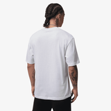 mens jordan brooklyn s/s tee (white/red)