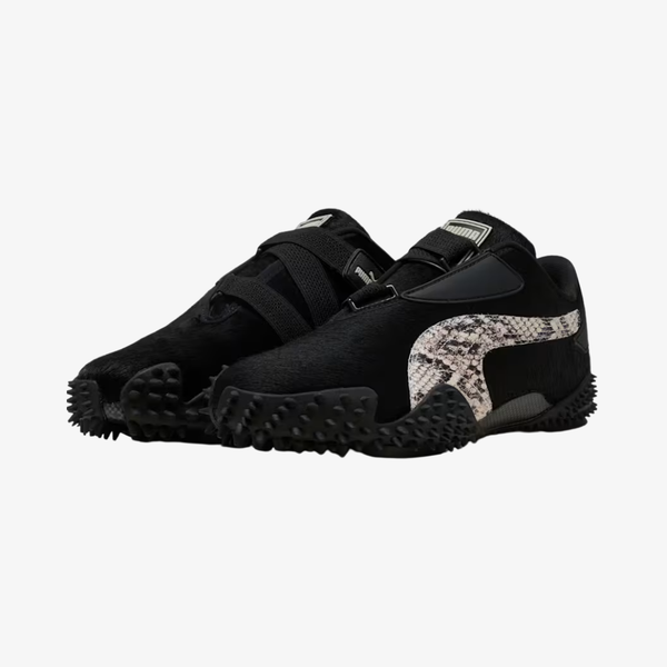 mens puma x a$ap rocky mostro og pony hair (puma black/desert dust)