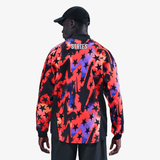 mens nike united states goalkeeper shirt (black/bright crimson)