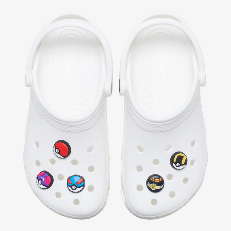 crocs jibbitz (poke ball 5 pack)