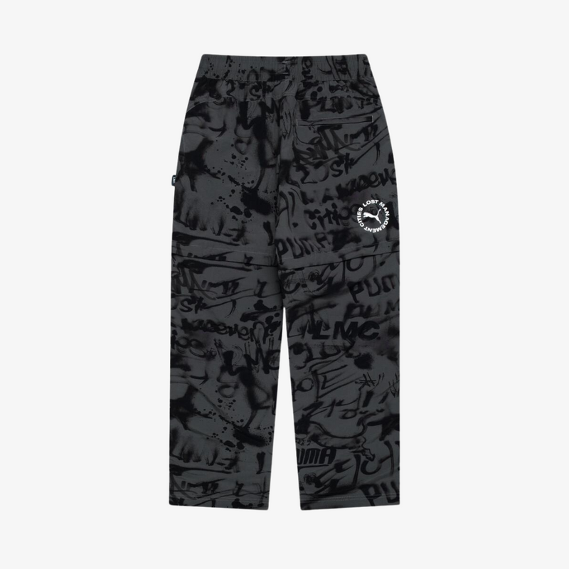 mens puma x lmc aop pants (shadow grey)