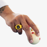 casio g-shock nano ring watch (yellow)