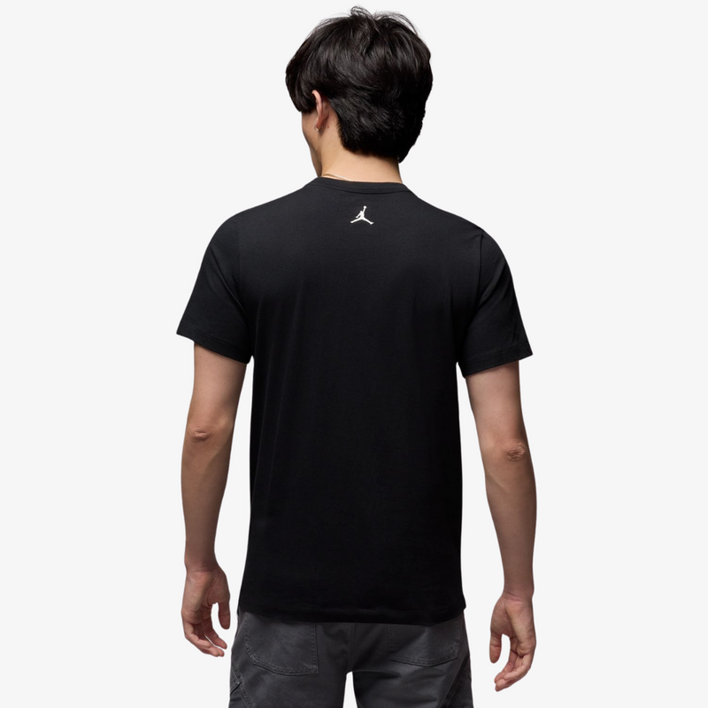 mens jordan s/s photo tee (black)