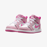 toddler jordan 1 mid pink (foam/china rose)
