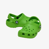 toddler crocs classic clog (green)